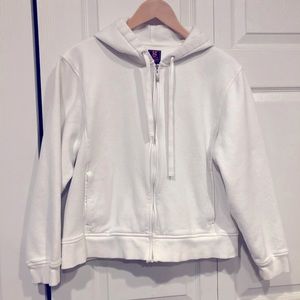 🍊2 for $15🍊 White hoodie size Large